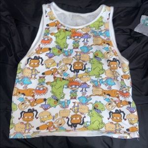 little rascals crop top, size L, worn a few times